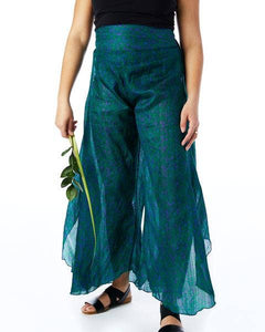 Turquoise Palazzo Pants