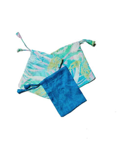 Sari Pouches - Small - Blue