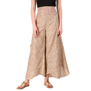 Tan Palazzo Pants